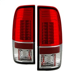 Ford-Super-Duty-08-15-Version-2-Led-Tail-Lights-Red-Clear-Alt-Yd-Fs07-Led-G2-Rc