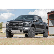 Load image into Gallery viewer, Ford-Triple-Led-Fog-Light-Kit-Black-Series-WAmber-Drl-17-19-F-150-Raptor-Rough-Country
