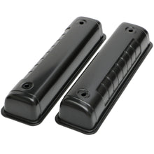 Load image into Gallery viewer, Ford-Y-Block-(56-62)-Steel-Valve-Covers;-Reproduction-Style--Black-Finish