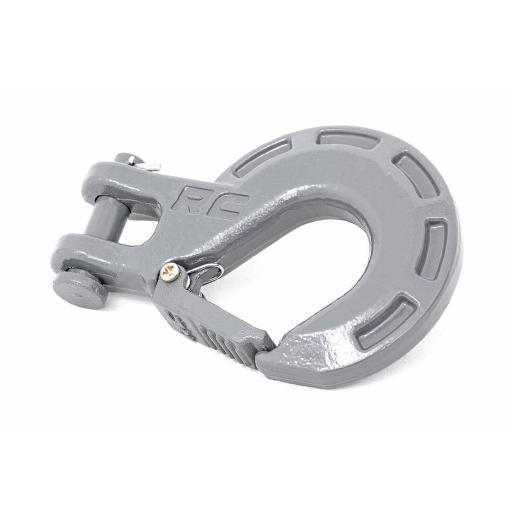 Forged-Clevis-Hook-Gray-Fits-516---34-Inch-D-Rings-Fits-1-Inch-Winch-Ropes-Rough-Country