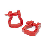 Rough Country RS119 Forged D-Ring Set Red Pair
