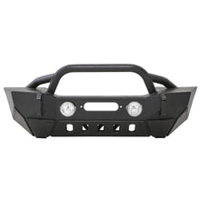 Load image into Gallery viewer, Front-Bumper-07-18-Wrangler-Jk-Black-Textured-56L-22W-20H