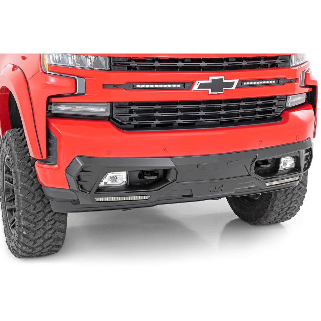 Front-Bumper-Fascia-Cover-Kit-19-22-Chevy-Silverado-1500-2Wd4Wd-Rough-Country