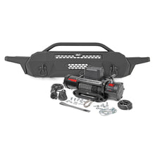 Load image into Gallery viewer, Front-Bumper-High-Clearance-9500-Lb-Pro-Series-Winch-Synthetic-Rope-16-22-Toyota-Tacoma-Rough-Country