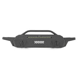Rough Country 10725 Front Bumper High Clearance Hybrid Winch Mount Only and 20 Inch DRL LED Light Bar 16-22 Toyota Tacoma