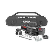 Load image into Gallery viewer, Front-Bumper-Hybrid-9500-Lb-Pro-Series-Winch-Synthetic-Rope-16-22-Toyota-Tacoma-Rough-Country