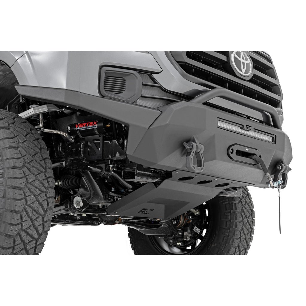 Front-Bumper-Hybrid-With-12000-Lb-Pro-Series-Winch-Synthetic-Rope-And-20-Inch-Drl-Led-Light-Bar-16-22-Toyota-Tacoma-Rough-Country
