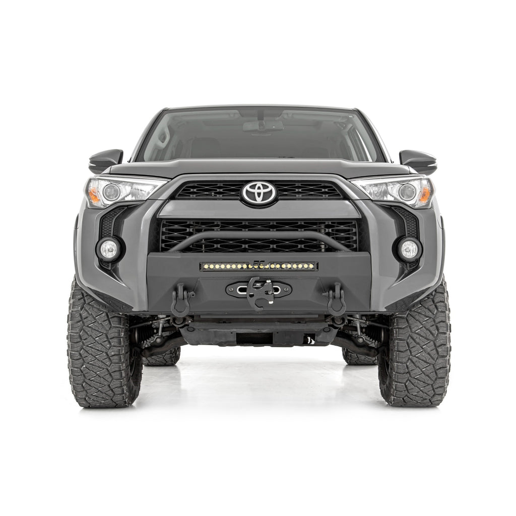 Front-Bumper-Hybrid-With-20-Inch-Led-Drl-Light-Bar-14-22-Toyota-4Runner-2Wd4Wd-Rough-Country
