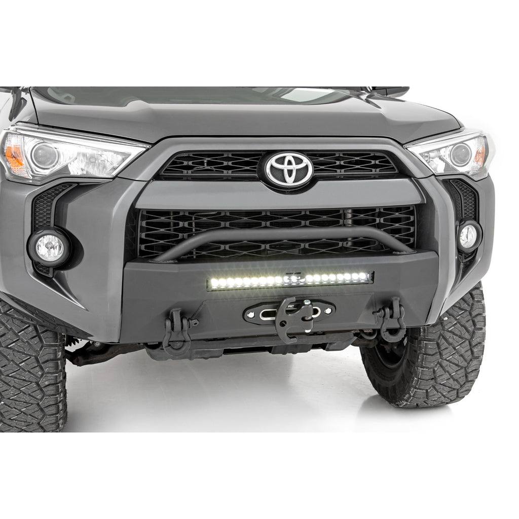 Front-Bumper-Hybrid-With-20-Inch-Led-Drl-Light-Bar-14-22-Toyota-4Runner-2Wd4Wd-Rough-Country