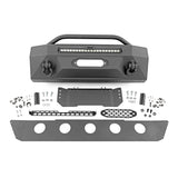 Rough Country 10745 Front Bumper Hybrid with 20 Inch LED DRL Light Bar 14-22 Toyota 4Runner 2WD/4WD