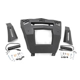 Rough Country 97068 Front Bumper with 6 Inch Black Slimline LED Pair 16-22 Can-Am Defender