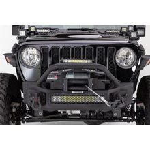 Load image into Gallery viewer, Front-Bumper-With-Tubular-Override-Bar-;-07-24-Wrangler-;-Will-Not-Work-With-Tow-Bars-;-20-23-Gladiator