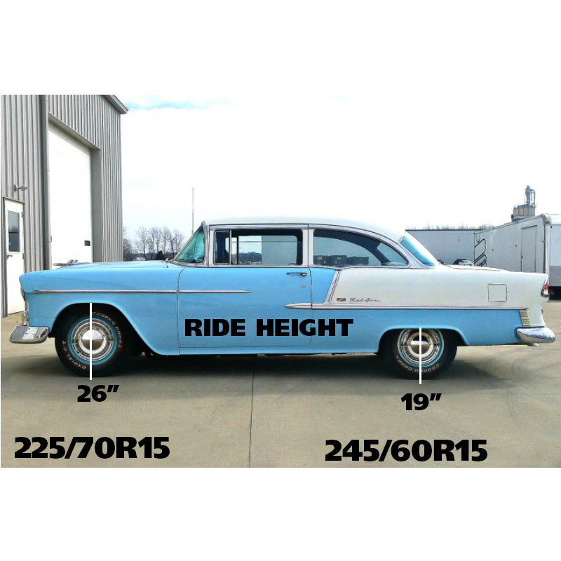 Front-Dual-Rate-Springs,-2-Lowering-For-1955-1957-Bel-Air-With-Small-Block.