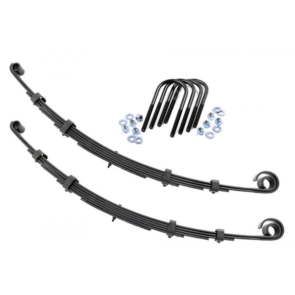 Front-Leaf-Springs-2.5-Inch-Lift-Pair-76-83-Jeep-Cj-5-4Wd-Rough-Country