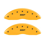 MGP 42011FMGPYL Front Set of 2: Yellow finish, Black