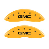 MGP 34207FGMCYL Front Set of 2: Yellow finish, Black GMC