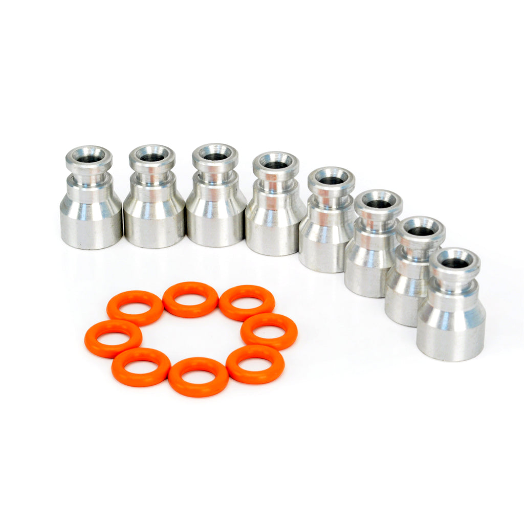 Fuel-Injector-Spacer-Kit-For-Ls3L99L76-W-Factory-Rails-And-Lsxr-Manifold