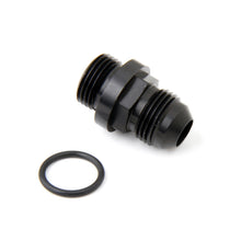 Load image into Gallery viewer, Fuel-Inlet-Fitting-Short-8An-To-8-Orb-Black