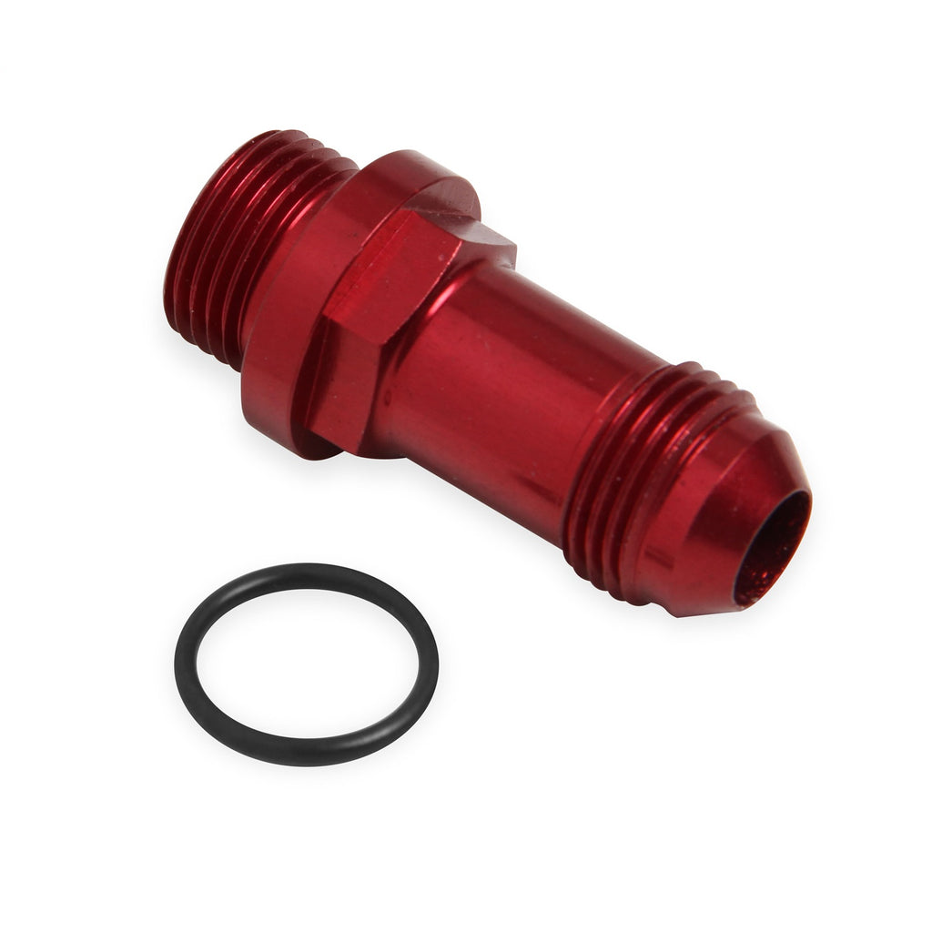 Fuel-Inlet-Fitting-(Long--8-Style)-Red