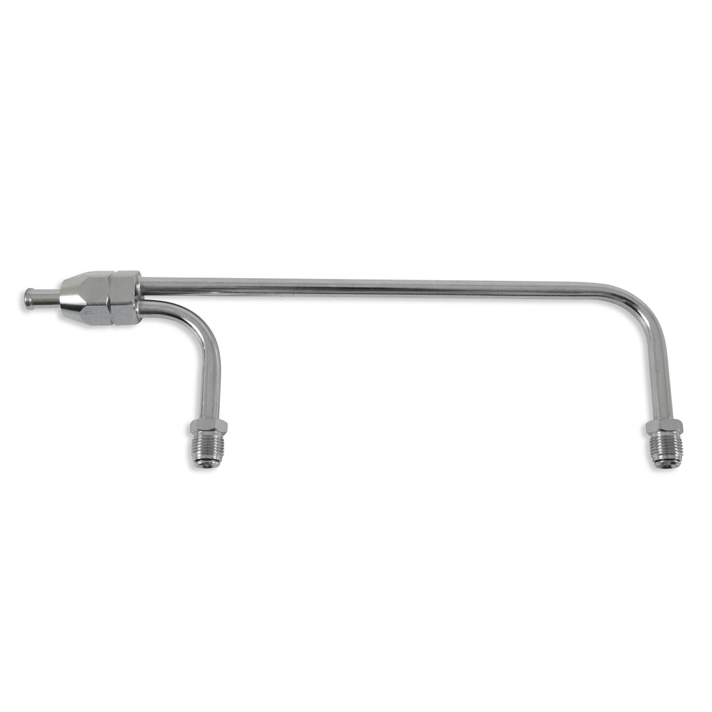 Fuel-Line---38-Inch-Dual-Inlet---Chrome