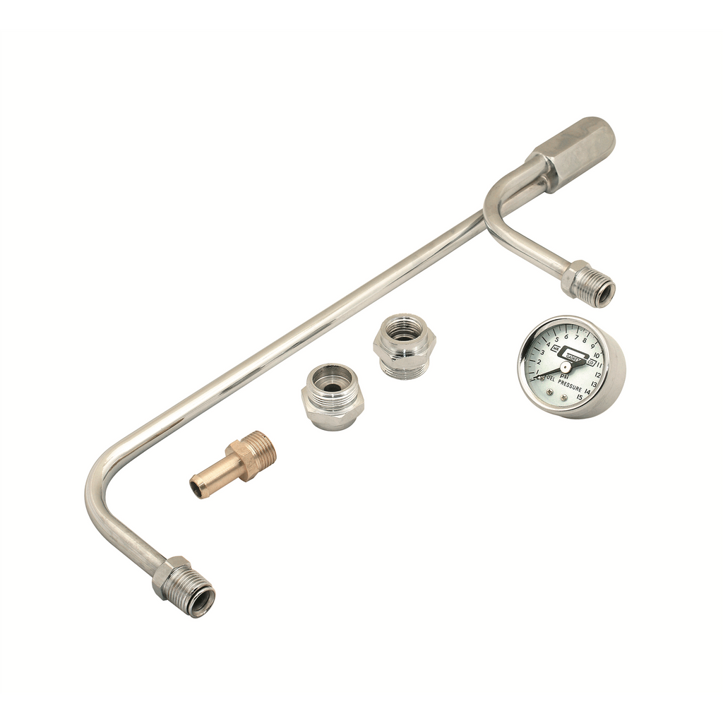 Fuel-Line-Kit-With-Gauge--Fittings---Chrome