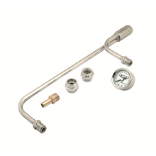 Load image into Gallery viewer, Fuel-Line-Kit-With-Gauge--Fittings---Chrome