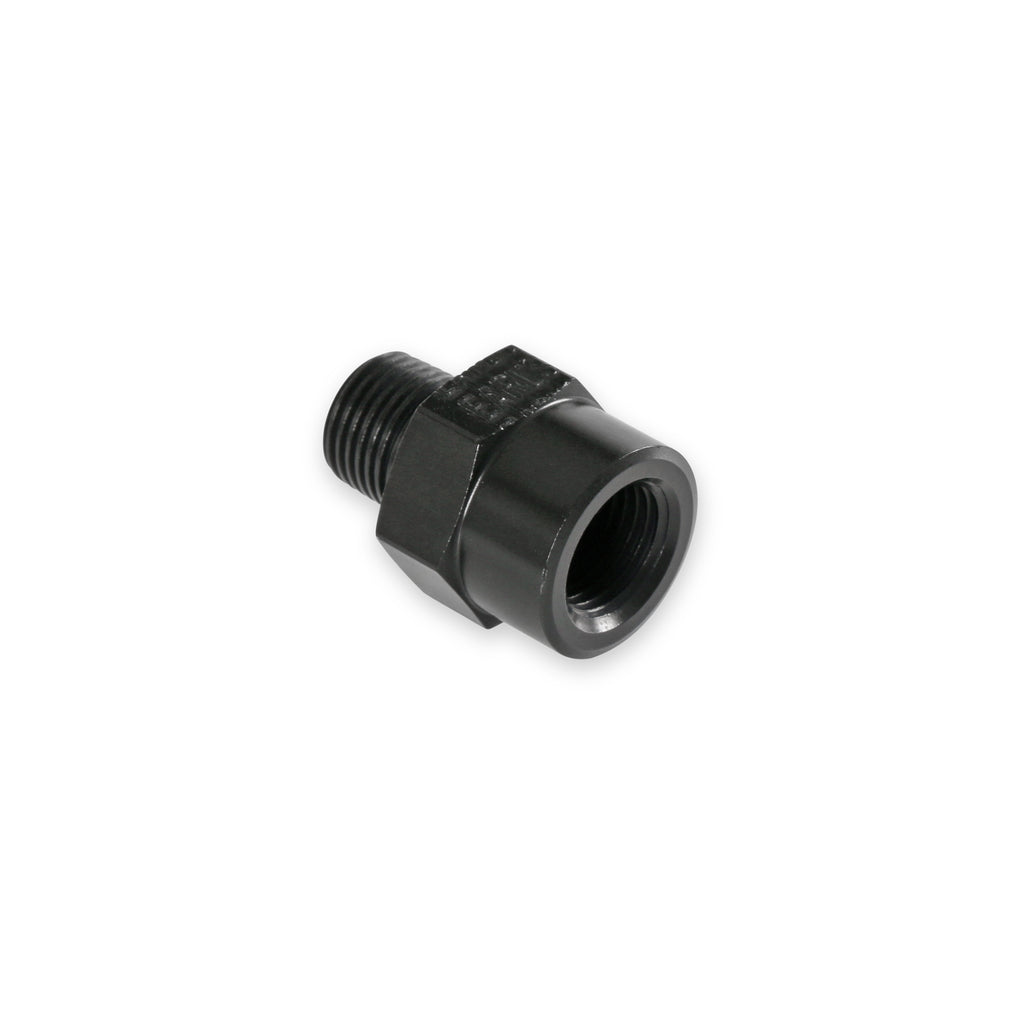 Fuel-Pressure-Sensor-Adapter-Bosch-Pstf1-Sensor-To-18-Npt-Adapter-Aluminum-Black