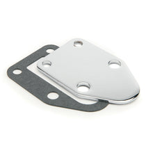 Load image into Gallery viewer, Fuel-Pump-Block-Off-Plate--Chrome
