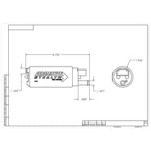 Load image into Gallery viewer, Fuel-Pump-E85-Offset-Inlet-340Lph-(This-Item-Will-Supersede-PN-11141)