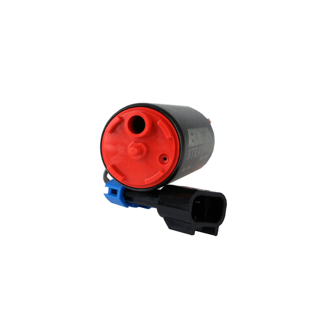 Fuel-Pump-E85-Offset-Inlet-340Lph-(This-Item-Will-Supersede-PN-11141)