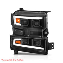 Load image into Gallery viewer, Full-Led-Projector-Headlights-W-Light-Bar-Switchback-Sequential-Black-Housing-W-Initiation-Light-(Halogen-Type)-(Passenger-Side-Only)