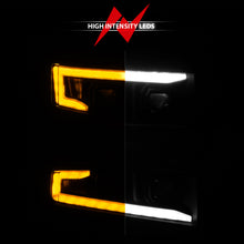 Load image into Gallery viewer, Full-Led-Projector-Headlights-W-Light-Bar-Switchback-Sequential-Black-Housing-W-Initiation-Light-(Halogen-Type)-(Passenger-Side-Only)