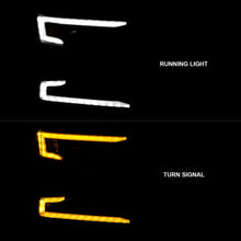 Load image into Gallery viewer, Full-Led-Projector-Headlights-W-Light-Bar-Switchback-Sequential-Black-Housing-W-Initiation-Light-(Halogen-Type)-(Passenger-Side-Only)