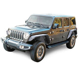 BLACK HORSE TFFJ-FS Full Set Tubular Fender Flares & Inner Fender Flares Liners - Front & Rear