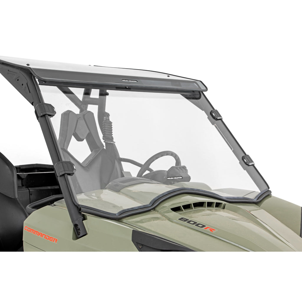 Full-Windshield-Scratch-Resistant-11-20-Can-Am-Commander-4Wd-Rough-Country