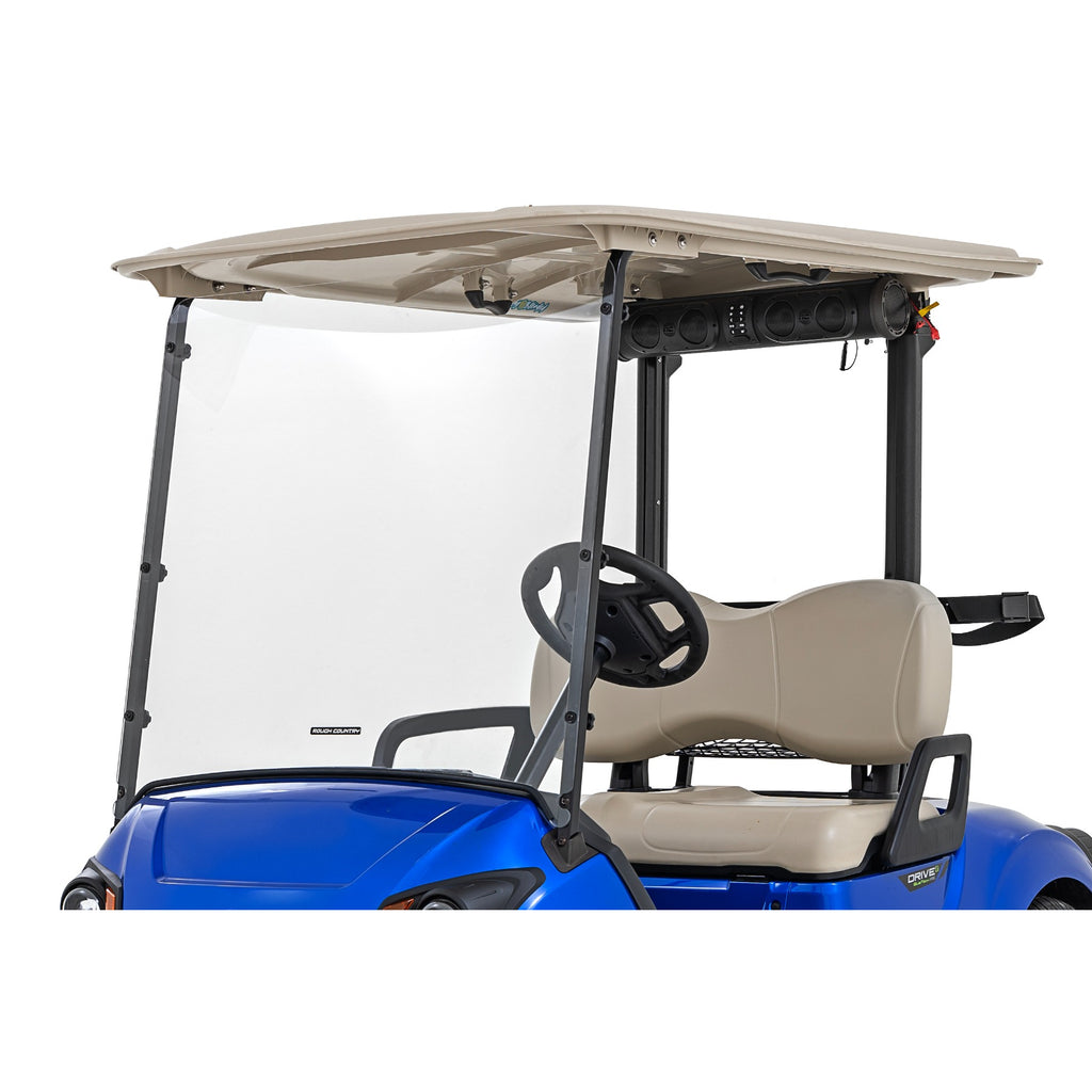 Full-Windshield-Scratch-Resistant-Yamaha-Drive2-Golf-Cart-(2022)-Rough-Country
