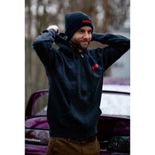 Load image into Gallery viewer, Full-Zip-Hoodie--Charcoal-Heather