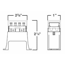 Load image into Gallery viewer, Fuse-Box-4-Way-Axial-Single