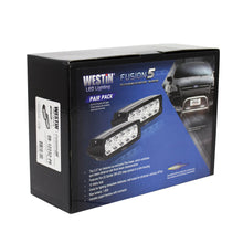 Load image into Gallery viewer, Fusion5-Led-Light-Bar-Single-Row-5.5In-Flex-W3W-Epistar-(Set-Of-2)-Black-Harness--Brackets-Incl