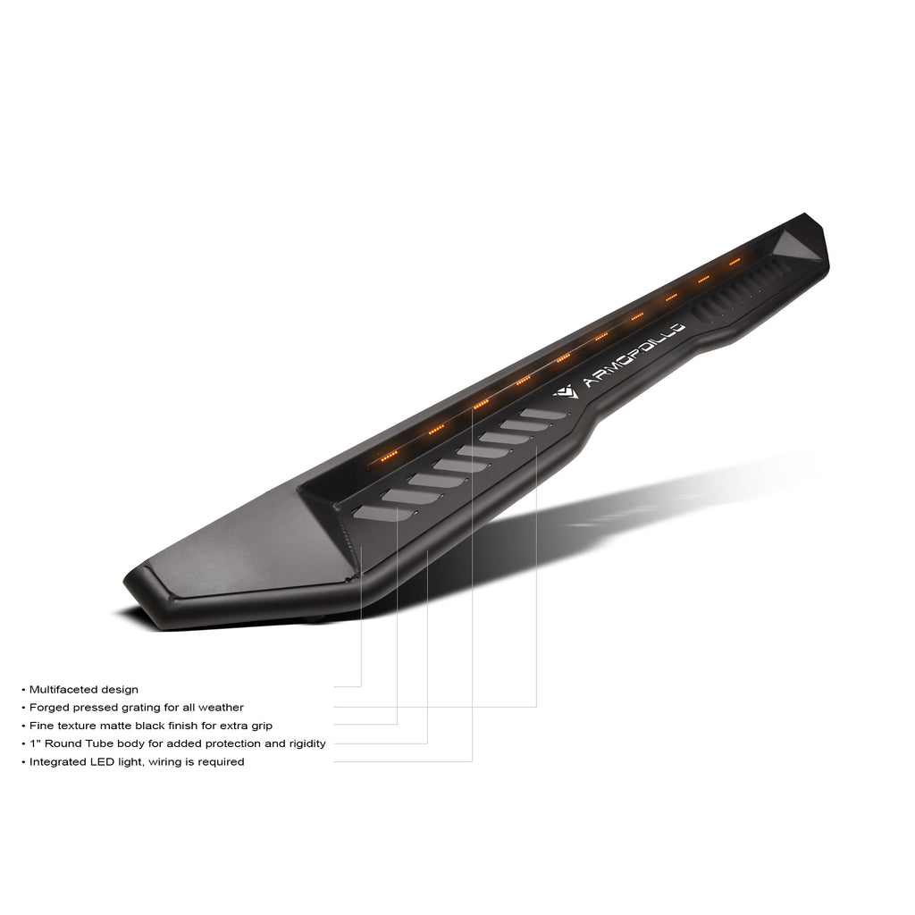 Fx-Running-Board-WLed---Matte-Black