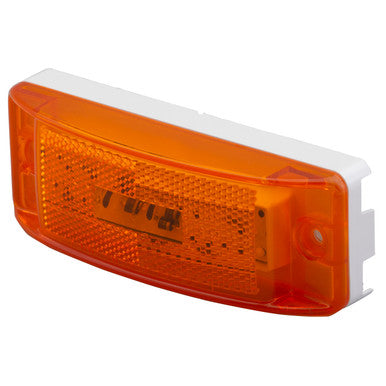 Grote G2103 Hi Count® Turtleback® II LED Clearance Marker Lights, Amber