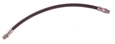 Lincoln Industrial G212 12 In. Whip Hose Extension for Manually Operated Grease Gun, 1/8 In. NPT (m) Inlet and Outlet, Maximum Working Pressure 3,500 PSI, Black