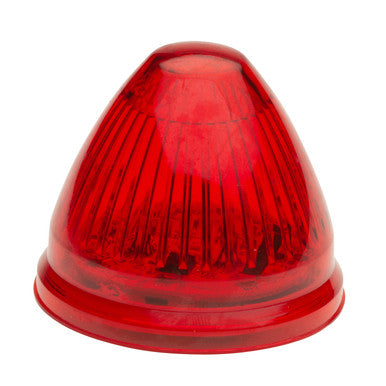 Grote G3092 Clr/Mkr,2"Red Behve,9 Diode,Hicount™Led
