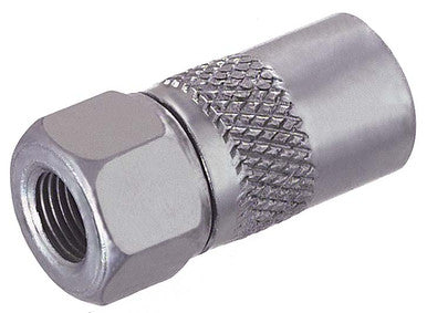 Lincoln Industrial G310 Heavy Duty Grease Coupler, Steel, For Use With Hand-Operated Grease Guns and Equipment, 1/8 In. NPT