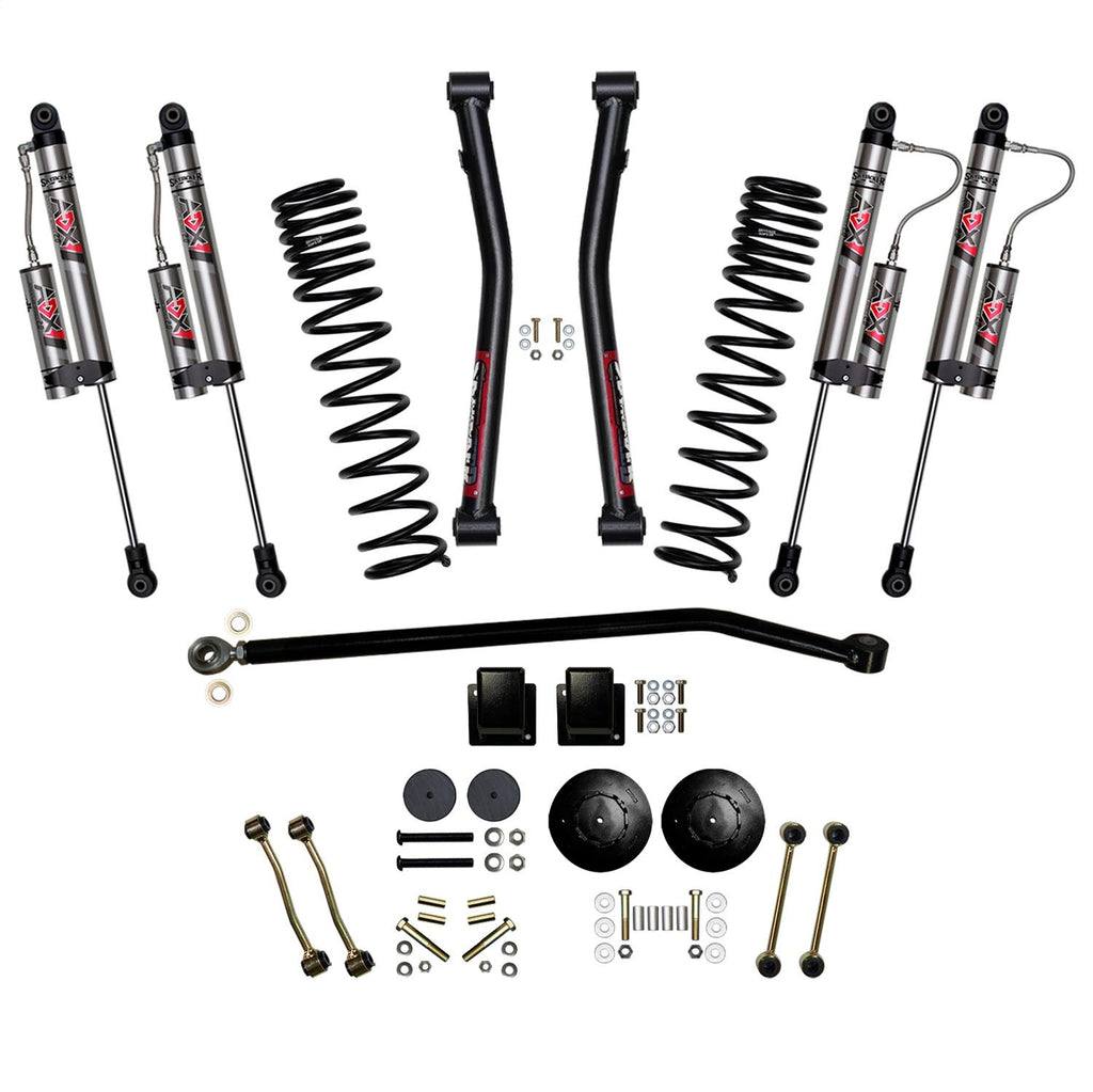 Skyjacker G350KXLT 3.5 in. Suspension Lift Kit With ADX 2.0 Remote Reservoir Shocks. for Select Jeep Gladiator