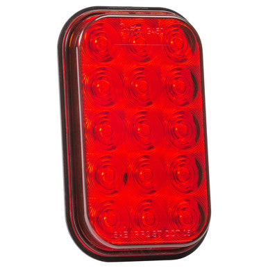 Grote G4502 Hi Count® Rectangular LED Stop Tail Turn Lights, Red