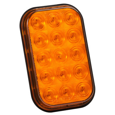 Grote G4503 Stt Lamp, Yel,Rectangular,Hi Count™Led