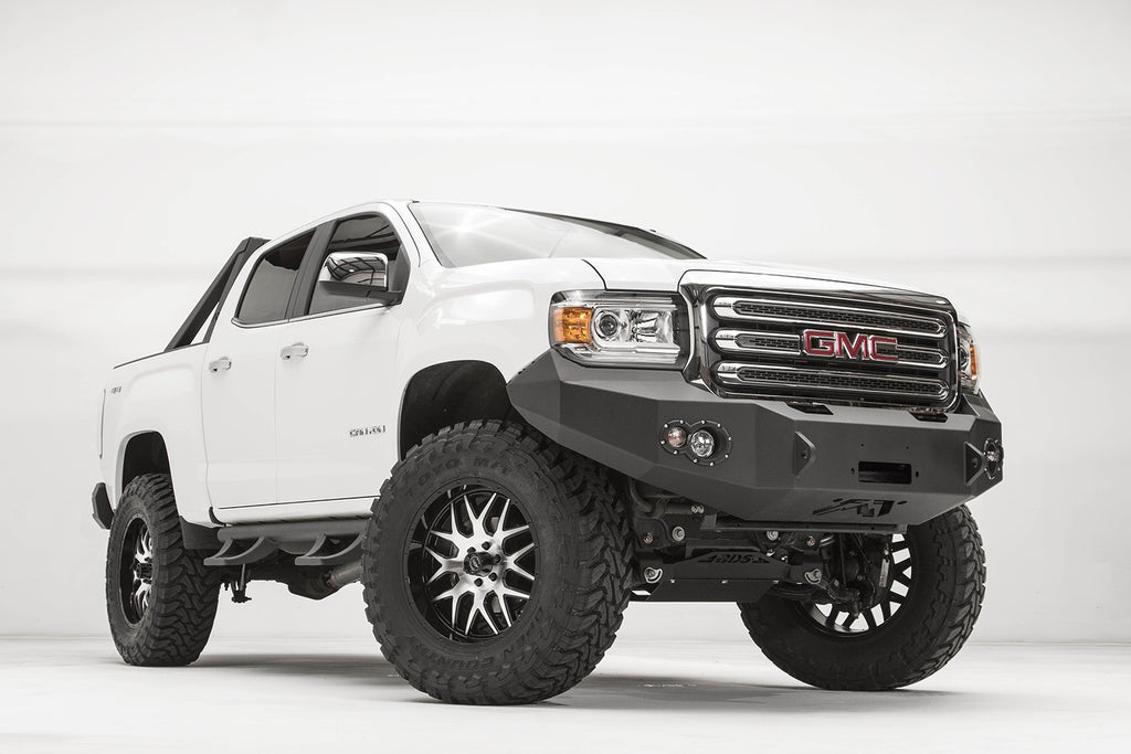 Fab Fours GC15-H3451-B Premium Winch Front Bumper for Select GMC Canyon