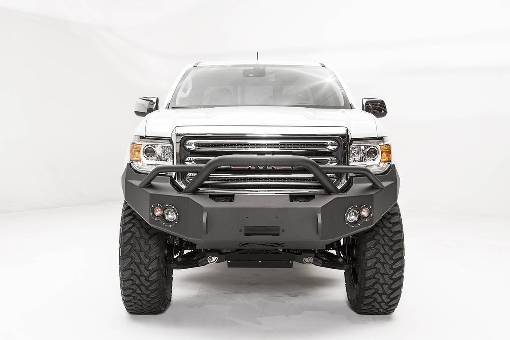 Fab Fours GC15-H3452-B Premium Winch Front Bumper for Select GMC Canyon