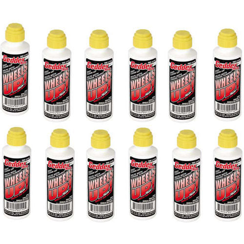 GEDDEX 111A12 Wheels Up Wheelie Bar Marker Yellow Cs. 12x3oz
